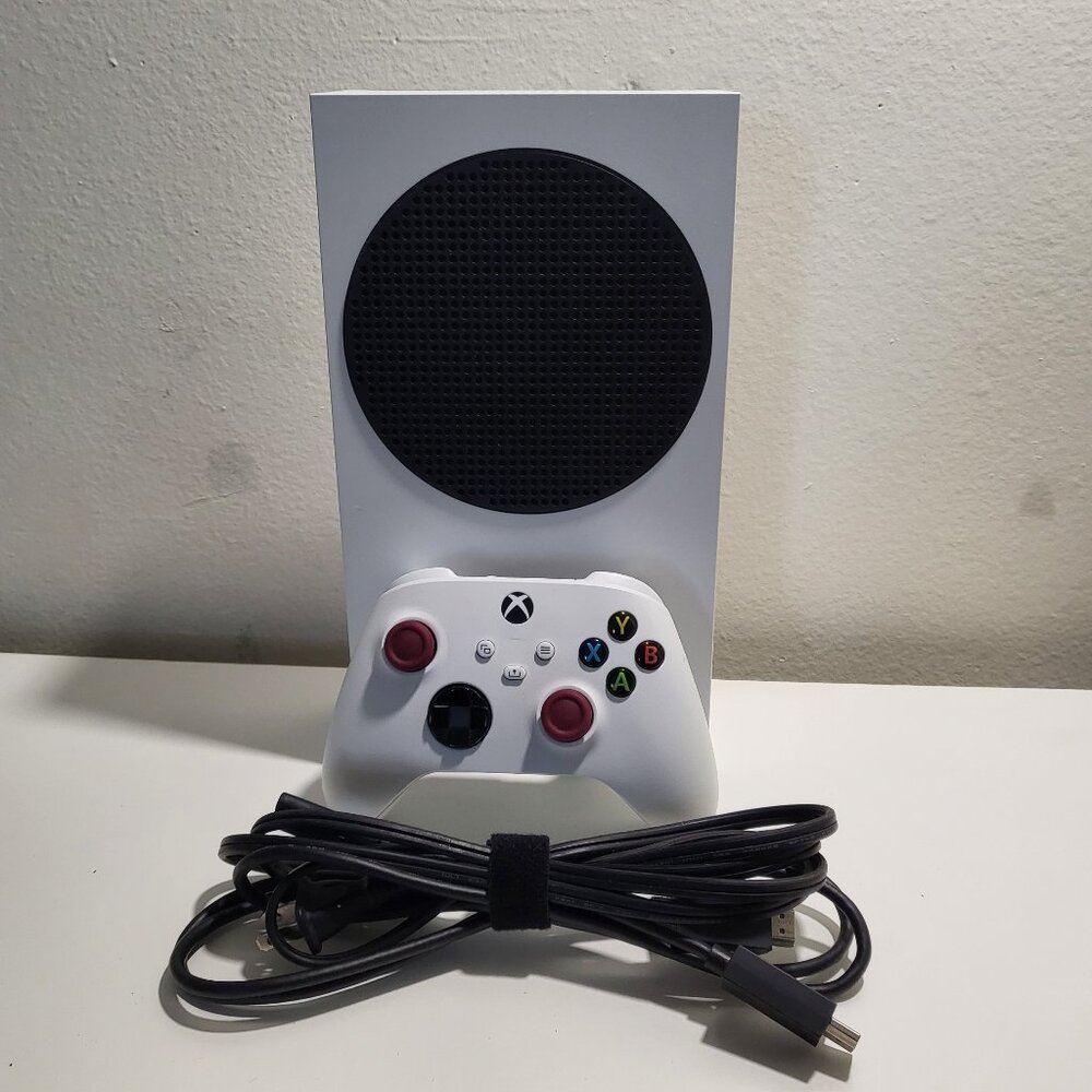 Microsoft Xbox Series S White 512GB with White Controller